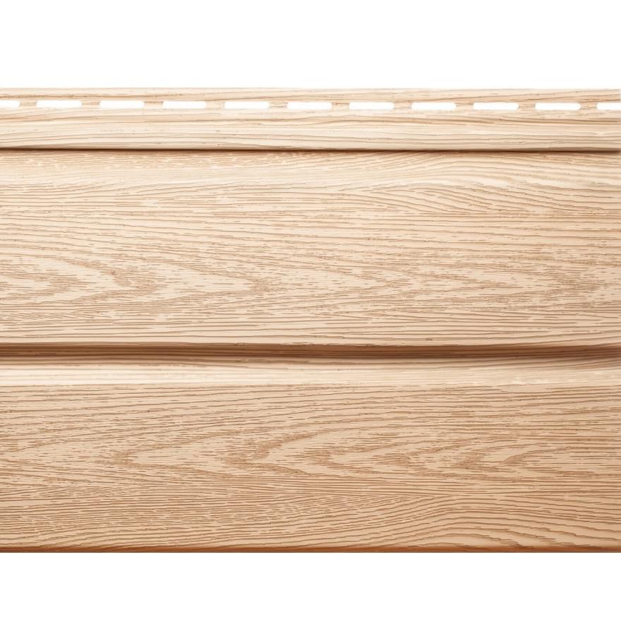 Сайдинг Tecos LUX Имитация Бруса Сибирский кедр